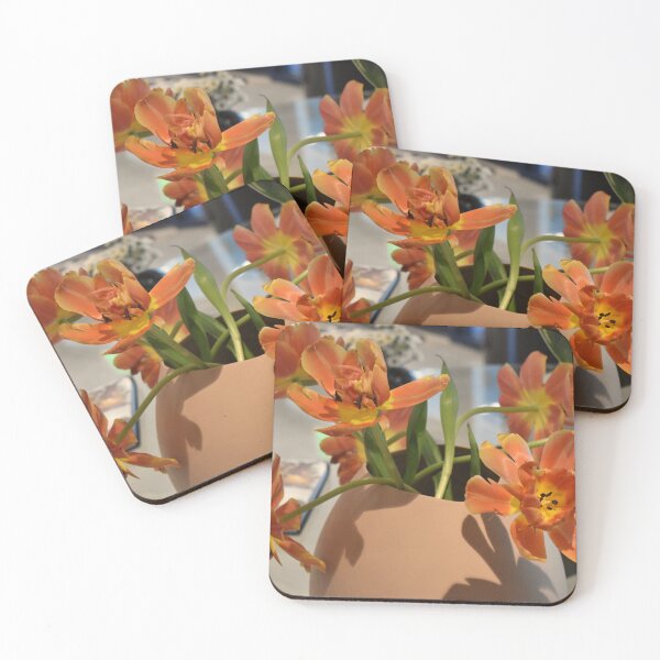 Aperçu de l'œuvre Orchidées oranges créée et vendue par MangoSeeds.