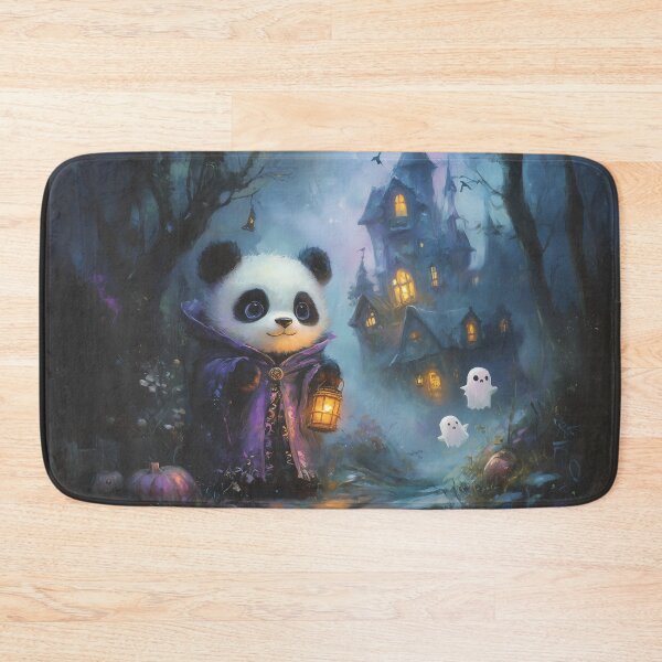 Item preview, Panda wearing a Halloween costume designed and sold by WoollenLlama.