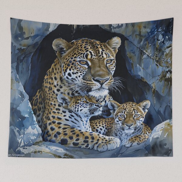 Artikelvorschau, The Leopard and Motherhood entworfen und verkauft von Collection de trésors .
