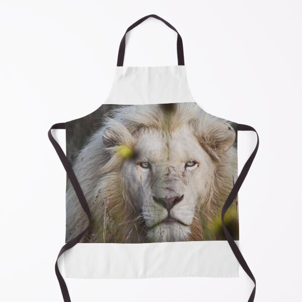 Item preview, White Lion with Blue Eyes designed and sold by ChalfontArt.