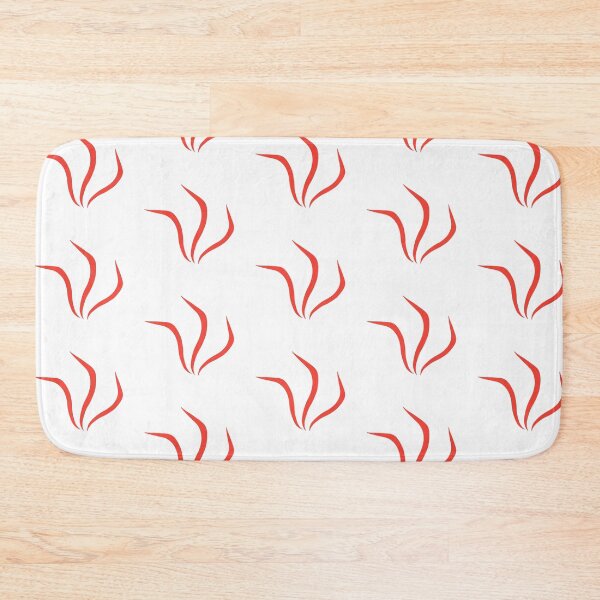 Item preview, Red Abstract flame shape Icon Art designed and sold by MagicMaker1984.