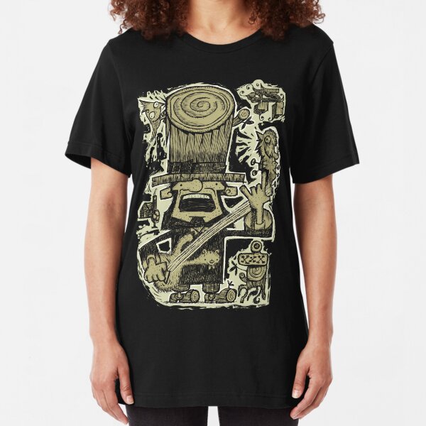 Ye Old Legend Of Rock, Circa 1855 Slim Fit T-Shirt
