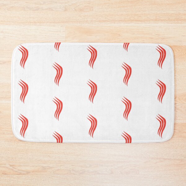 Item preview, Red Abstract flame shape Icon Art designed and sold by MagicMaker1984.