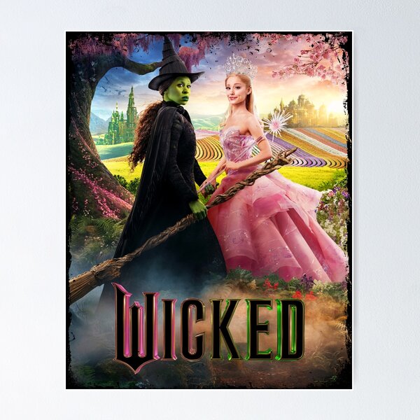 Item preview, Aesthetic Wicked Fantasy Movie Graphic designed and sold by KeijiCreative.