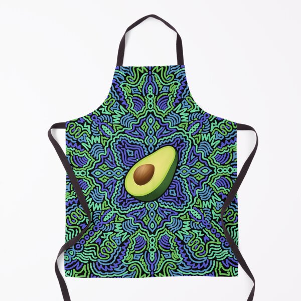 Item preview, Avocado on Mandala designed and sold by Harriet Linton.