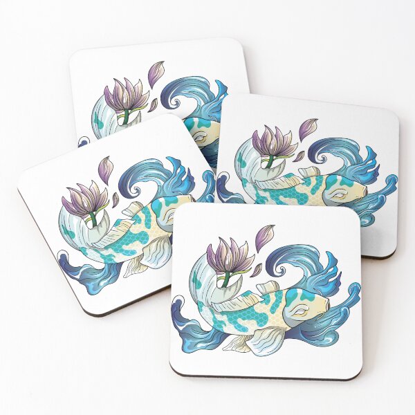 Item preview, japanese koi fish designed and sold by skalihm.