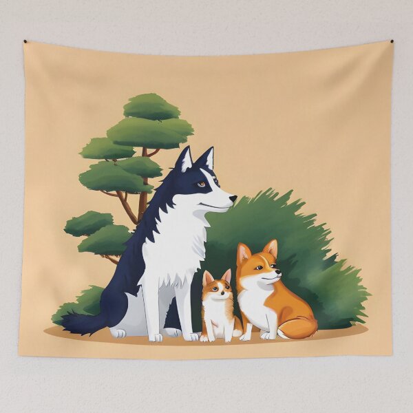 Item preview, dog gang designed and sold by aliraweb.