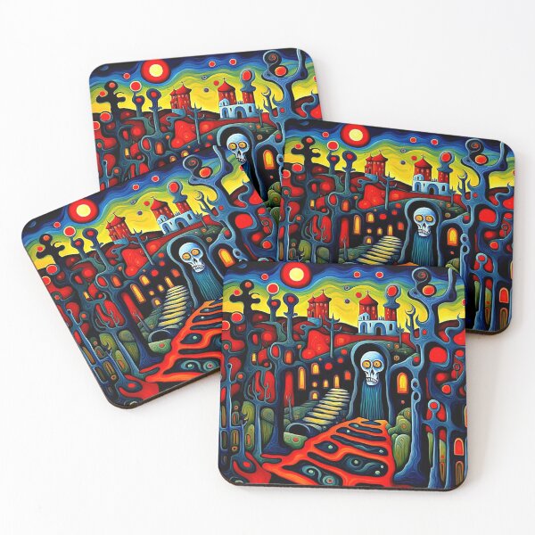 Item preview, Death in his garden designed and sold by George Hutton Hunter.