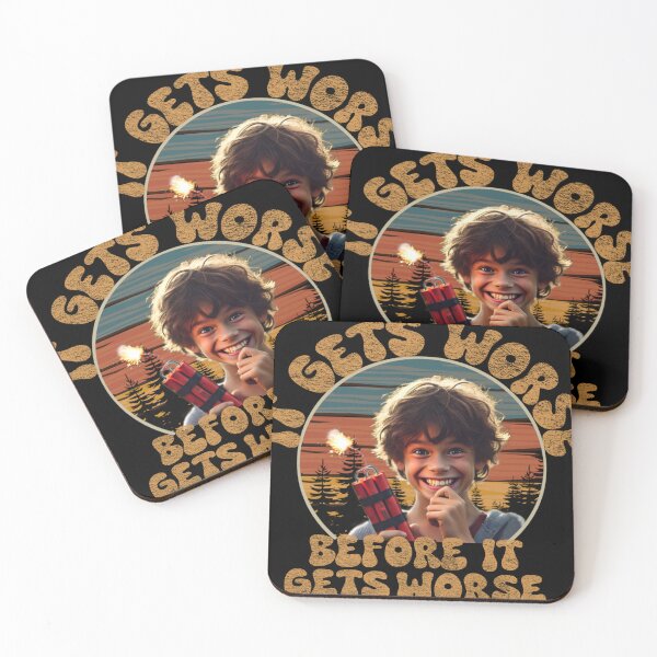Item preview, It Gets Worse Before It Gets Worse Dynamite designed and sold by EmersionPrints.