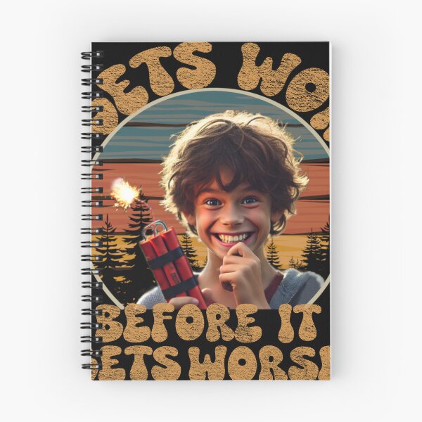 Item preview, It Gets Worse Before It Gets Worse Dynamite designed and sold by EmersionPrints.