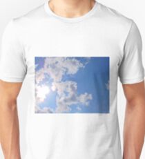 Sky clouds summer Unisex T-Shirt