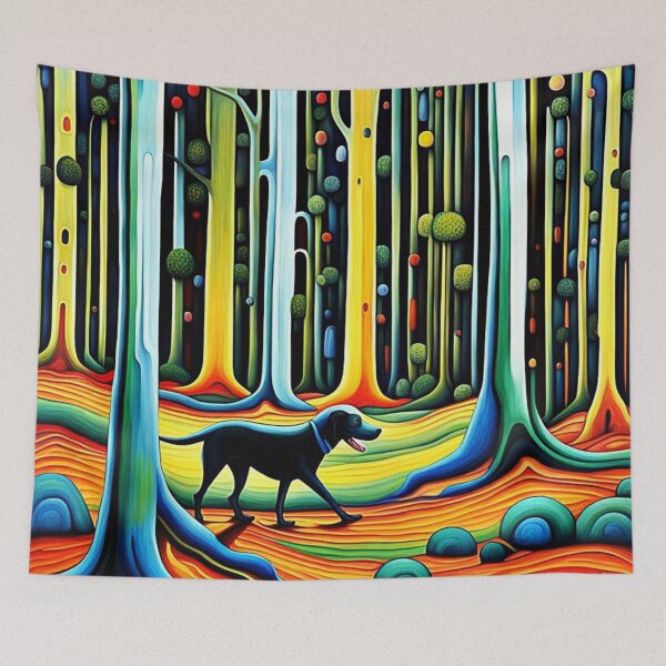 Item preview, Dog in the Forest designed and sold by George Hutton Hunter.