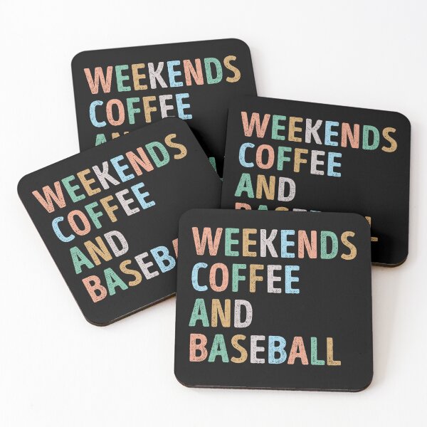 Item preview, Weekends Coffee and Baseball Mom designed and sold by WhistleCloset.