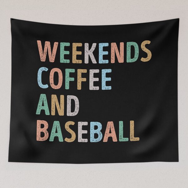 Item preview, Weekends Coffee and Baseball Mom designed and sold by WhistleCloset.