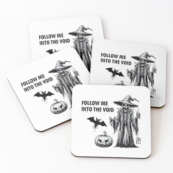 Item preview, HALLOWEEN - SKELETON - Follow Me Into the Void - 2 designed and sold by ArtProjectShop.