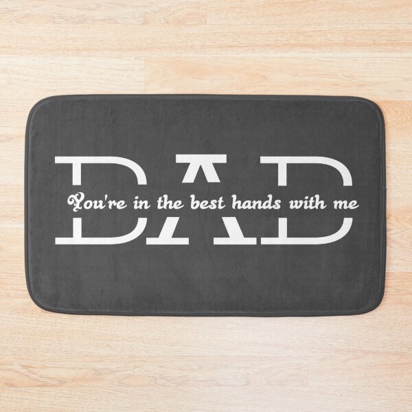 Item preview, DAD - In the Best Hands white color designed and sold by KennerTH.