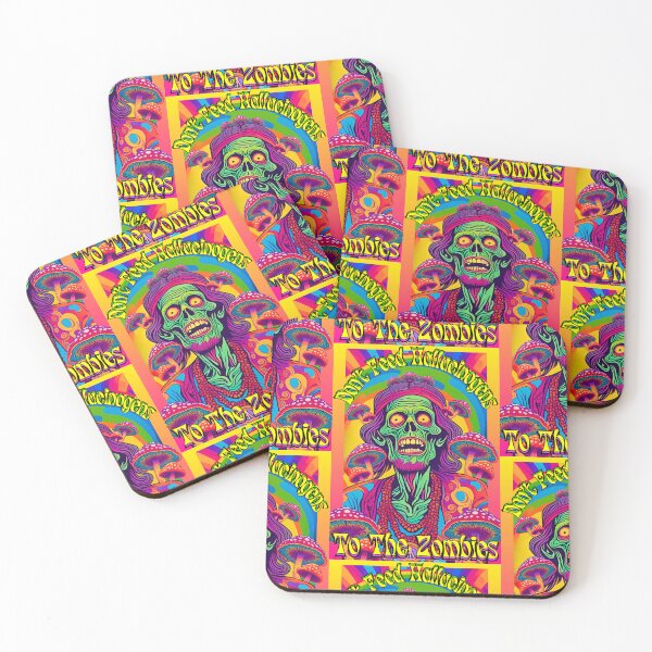 Item preview, Don't Feed Hallucinogens To The Zombies designed and sold by theflandonian.