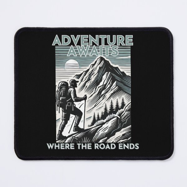 Item preview, Adventure Awaits Where the Road Ends designed and sold by miixart.