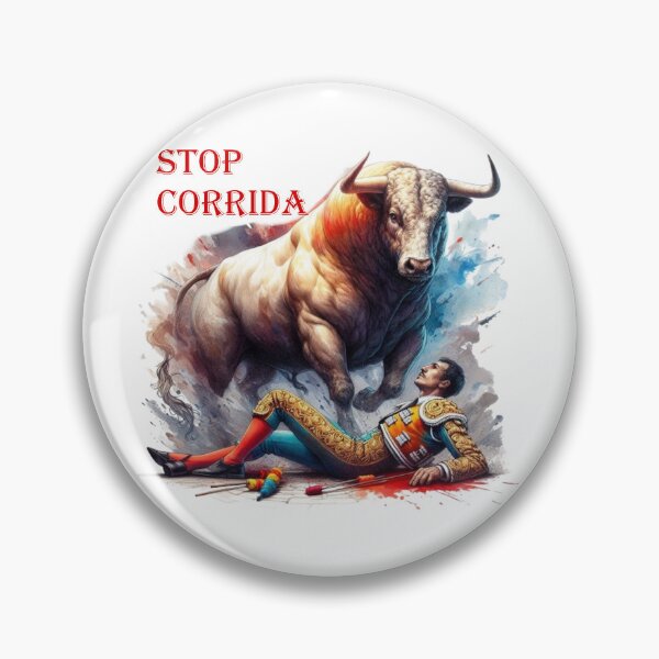 Item preview, "STOP CORRIDA" designed and sold by CHRIST5000.