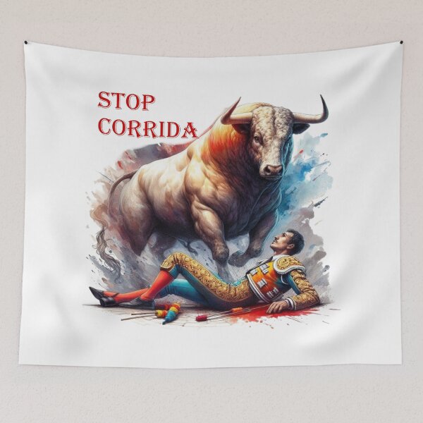 Item preview, "STOP CORRIDA" designed and sold by CHRIST5000.