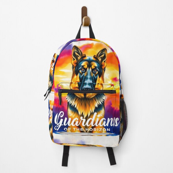 Item preview, Sunset Sentinel Guardian German Shepherd designed and sold by Cute-Cuddles.