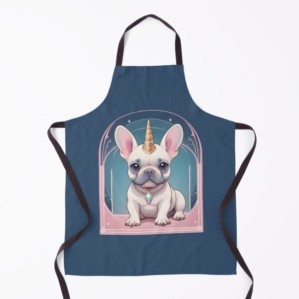 Item preview, Kawaii French Bulldog Unicorn Pastel in pink & blue designed and sold by puppypastel.