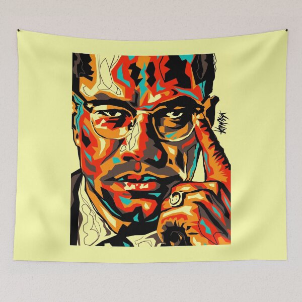 Item preview, Malcolm X Paint designed and sold by UZRWRLD .