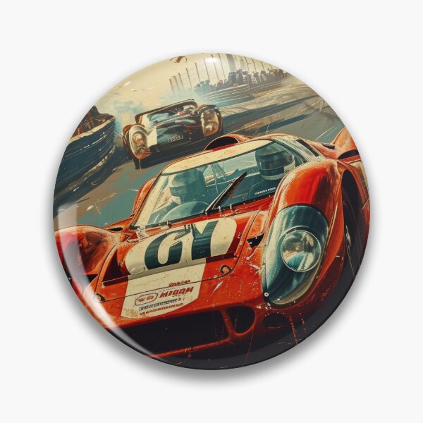 Item preview, Retro Car Races, Classic Cars in Motion designed and sold by Piotrek0001.