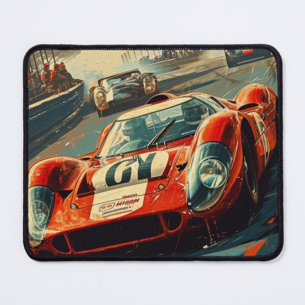 Item preview, Retro Car Races, Classic Cars in Motion designed and sold by Piotrek0001.