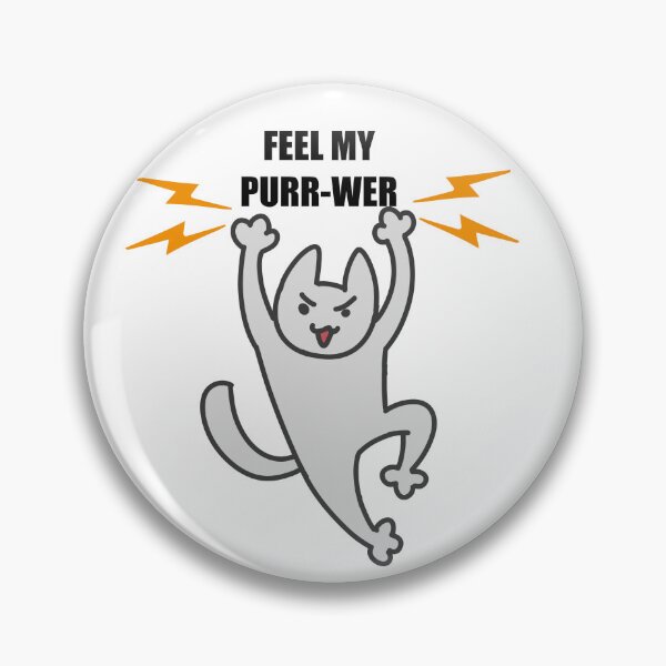 Item preview, lightning cat designed and sold by Vettin-Arts.