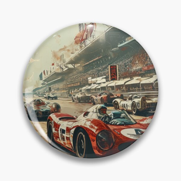 Item preview, Retro Car Races, Classic Cars in Motion designed and sold by Piotrek0001.
