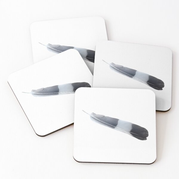 Item preview, Magpie feather  designed and sold by Oubaitory.