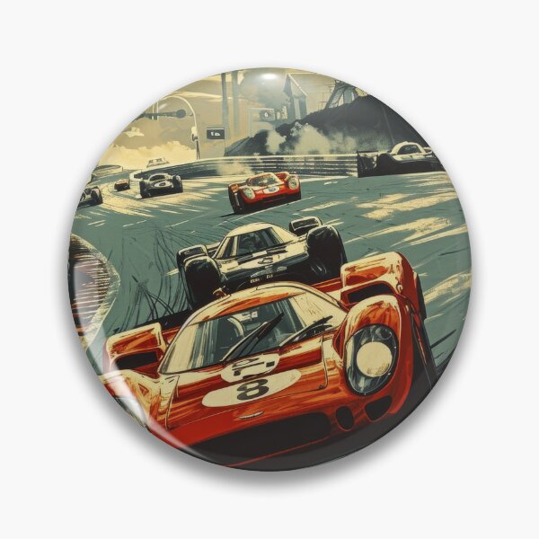 Item preview, Retro Car Races, Classic Cars in Motion designed and sold by Piotrek0001.