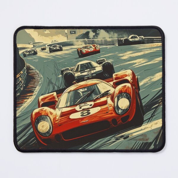 Item preview, Retro Car Races, Classic Cars in Motion designed and sold by Piotrek0001.