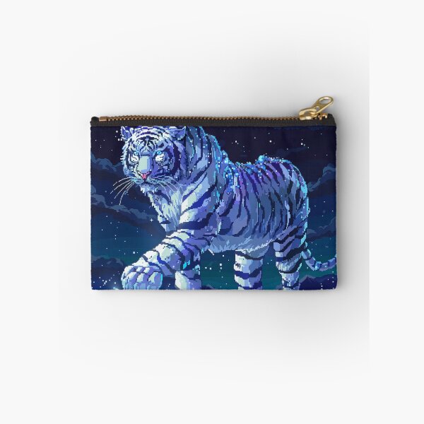 Item preview, White Tiger Pixel Art designed and sold by Kaos-Bit.