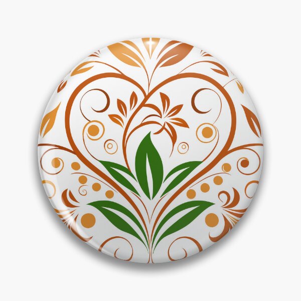Item preview, floral ornament red designed and sold by jkrphoto.