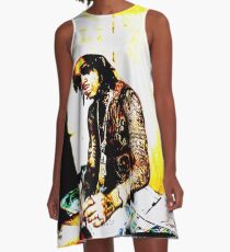 WiK smoking A-Line Dress