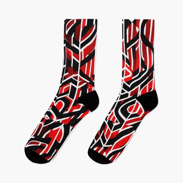 Item preview, Pattern Af line Red designed and sold by UZRWRLD .