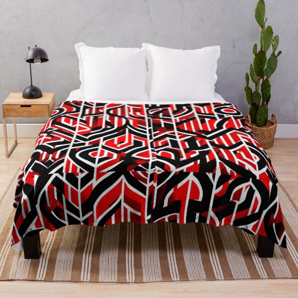 Item preview, Pattern Af line Red designed and sold by UZRWRLD .