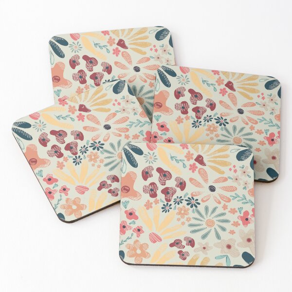Item preview, Colourfull flower pattern designed and sold by Elia309.