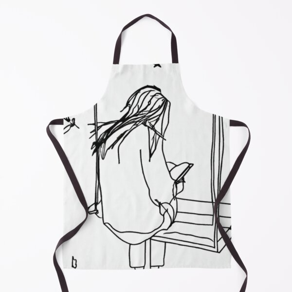 Item preview, Girl Reading on a Swing designed and sold by MarkLines.