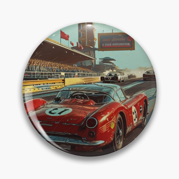 Item preview, Retro Car Races, Classic Cars in Motion designed and sold by Piotrek0001.