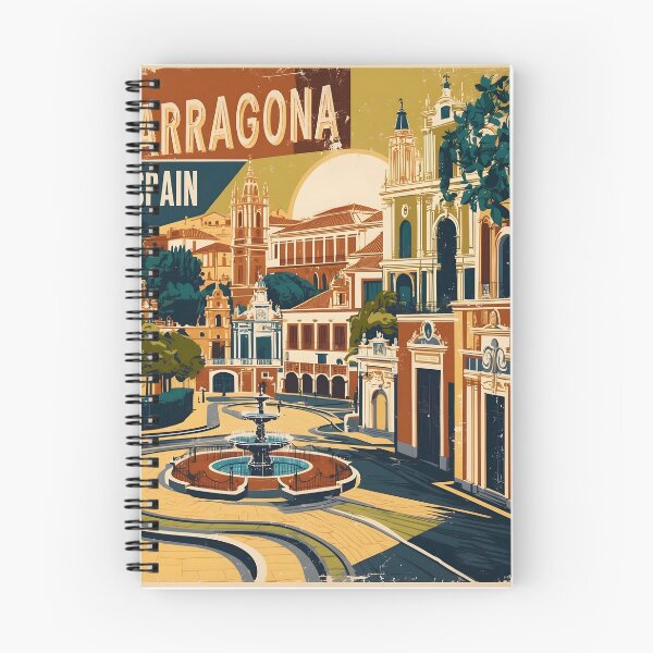 Item preview, Tarragona Spain Vintage Travel Tourism designed and sold by TravelersGems.