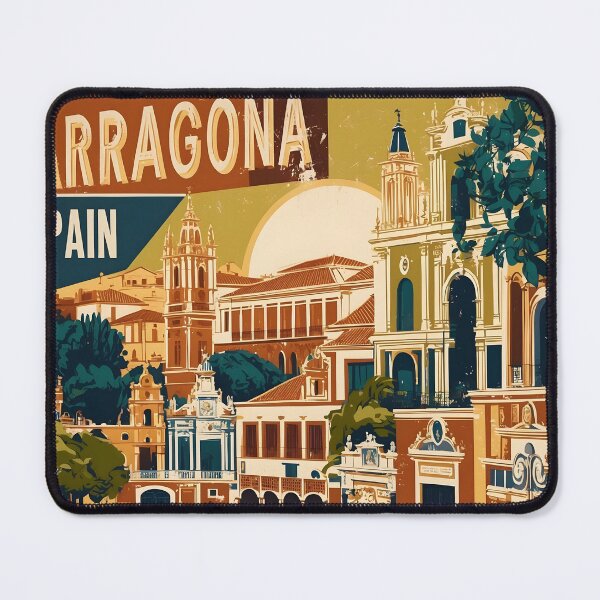 Item preview, Tarragona Spain Vintage Travel Tourism designed and sold by TravelersGems.