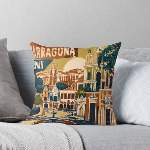 Item preview, Tarragona Spain Vintage Travel Tourism designed and sold by TravelersGems.