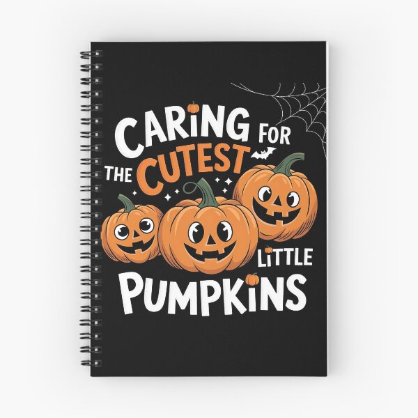 Aperçu de l'œuvre Prendre soin des plus jolies petites citrouilles d'Halloween créée et vendue par ChalaDesign.