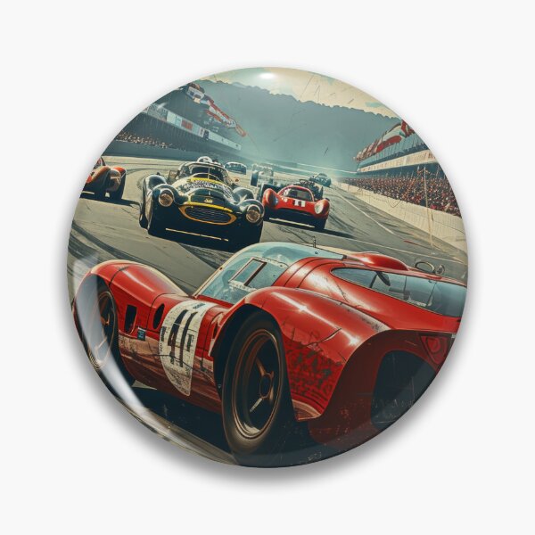 Item preview, Retro Car Races, Classic Cars in Motion designed and sold by Piotrek0001.