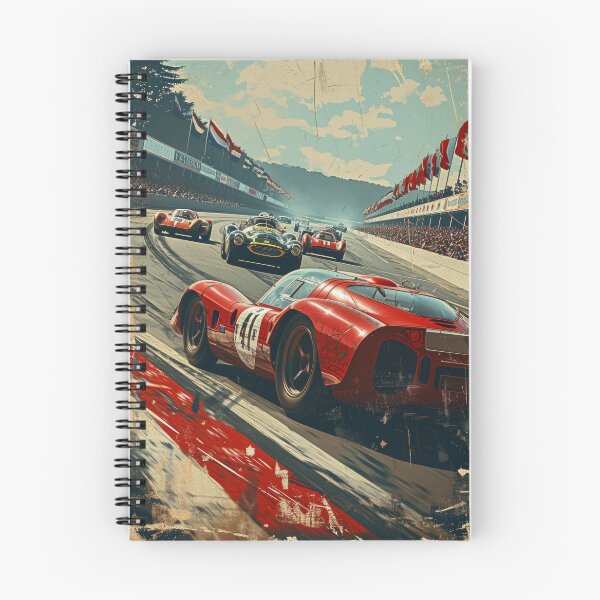 Item preview, Retro Car Races, Classic Cars in Motion designed and sold by Piotrek0001.
