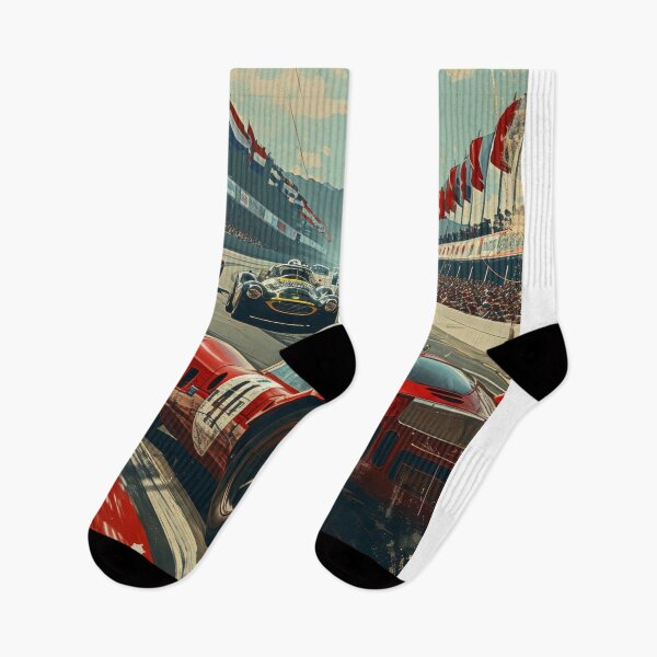 Item preview, Retro Car Races, Classic Cars in Motion designed and sold by Piotrek0001.