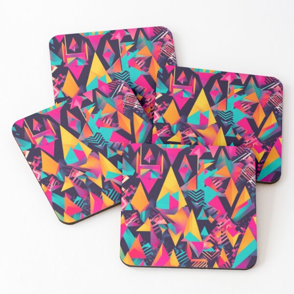 Item preview, Top geometric patterns one line new colorful strips striped art  designed and sold by Design Repo.